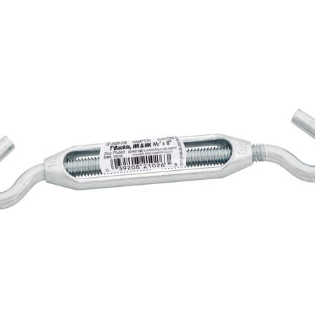 Hampton Zinc-Plated Aluminum/Steel Turnbuckle 350 lb