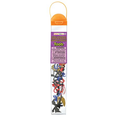 Safari Ltd. Toobs Knights and Dragons Toy Multicolor 9 pc