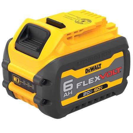 DEWALT FLEXVOLT DCB606 60 V 6 Ah Lithium-Ion Battery Pack 1 pc