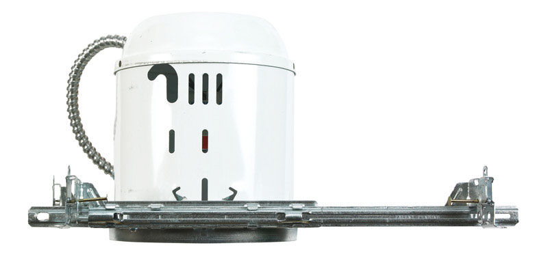 Halo 6 in. W White Nickel Aluminum LED 6 in. Recessed ...