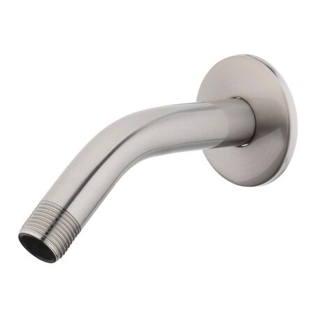 Oakbrook Collection Brushed Nickel Stainless Steel Shower Arm and Flange