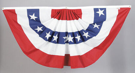 Valley Forge American Pleated Flag 3 ft. H x 6 ft. W