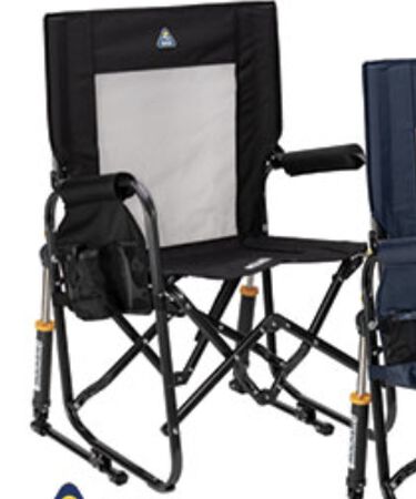 GCI Stowaway Rocker Chair Black