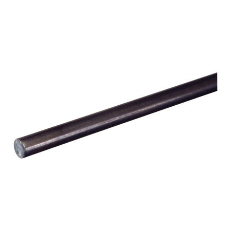 Boltmaster 1/4 in. Dia. x 4 ft. L Cold Rolled Steel Unthreaded Rod