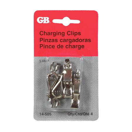 Gardner Bender 5 amps Battery Charging Clips 4 pk