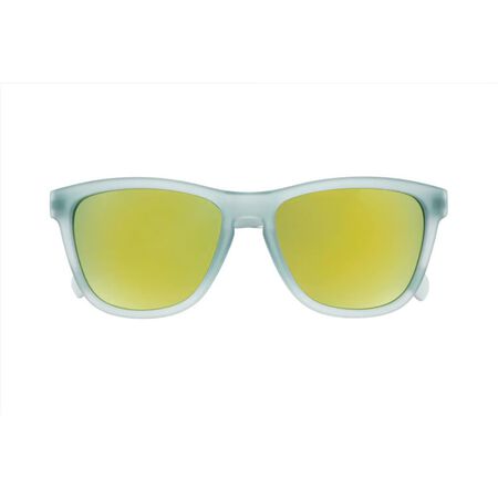 goodr OG - Sunbathing With Wizards Sunglasses Unisex Blue Frame Yellow Lens