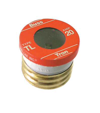 Bussmann 20 amps Time Delay Plug Fuse 3 pk