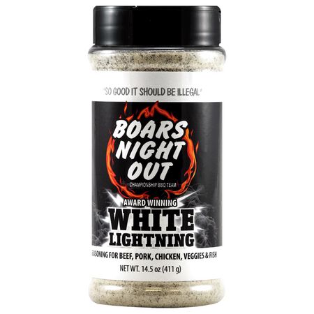 Boars Night Out White Lightning BBQ Seasoning 14.5 oz