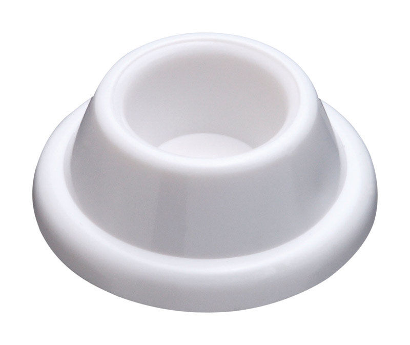 Ace Plastic Wall Door Stop 17/8 in. L White Stine Home + Yard The