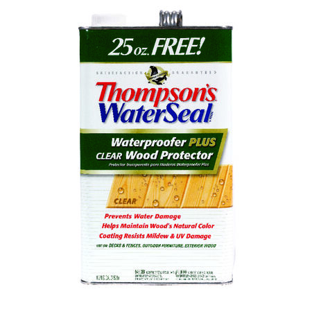 Thompson's WaterSeal Clear Wood Sealer Clear Oil-Based Wood Sealant 1.2 gal