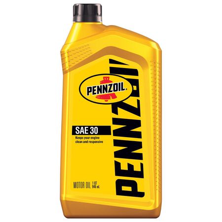 Pennzoil SAE 30 4-Cycle Heavy Duty Motor Oil 1 qt 1 pk