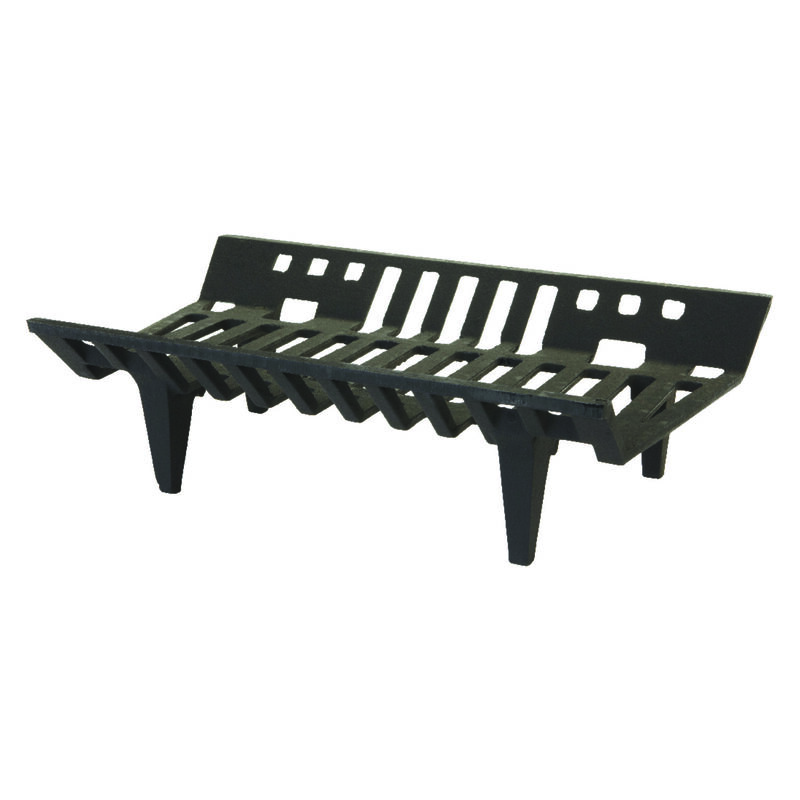 Vestal Painted Cast Iron Fireplace Grate Indoor And Outdoor