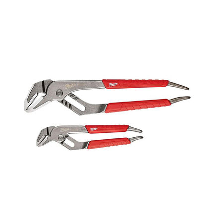 Milwaukee Ream & Punch 2 pc Forged Alloy Steel Straight Jaw Pliers Set
