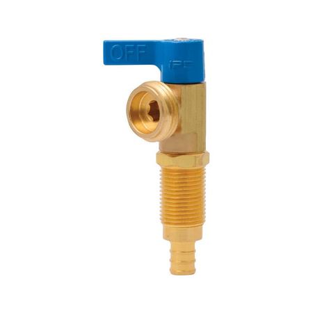 SharkBite 1/2 in. PEX Barb X 3/4 in. Brass Washing Machine Valve