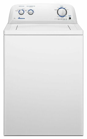 3.5 cu. ft. Top-Load Washer with Dual Action Agitator - White