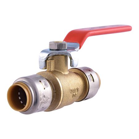 SharkBite 1/2 in. Brass Push Fit Ball Valve