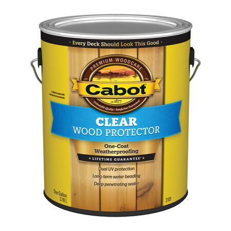 Cabot Clear Water-Based Wood Protector 1 gal