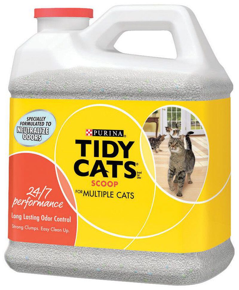 Tidy Cats Multi Cat Scoopable Cat Litter 20 Lb Stine Home Yard The Family You Can Build Around