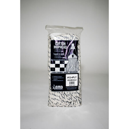 Elite Mops and Brooms #12 Cut End Cotton Mop Refill