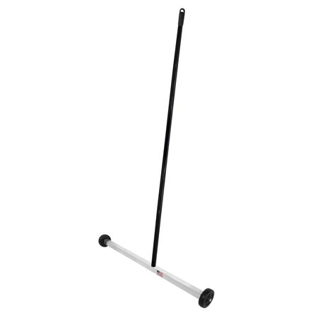 Magnet Source 43 in. L X 30 in. W Black/White Push-Type Magnetic Mini Sweeper 55 lb. pull 1 pc