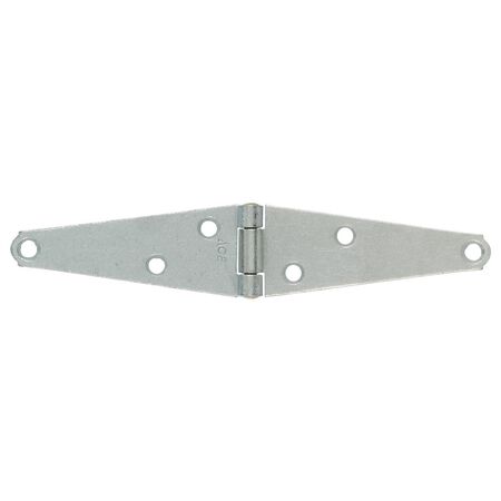Ace 4 in. L Galvanized Heavy Duty Strap Hinge 1 pk