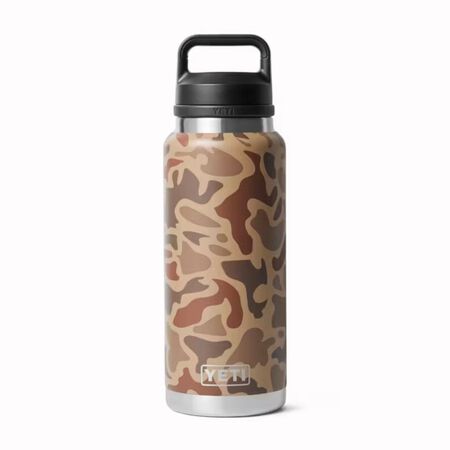 YETI Rambler 36 oz. Wetlands Camo BPA Free Bottle with Chug Cap
