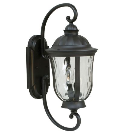 Craftmade Frances 2 Light 23 in. Oiled Bronze Outdoor Outdoor Wall Mount, Medium