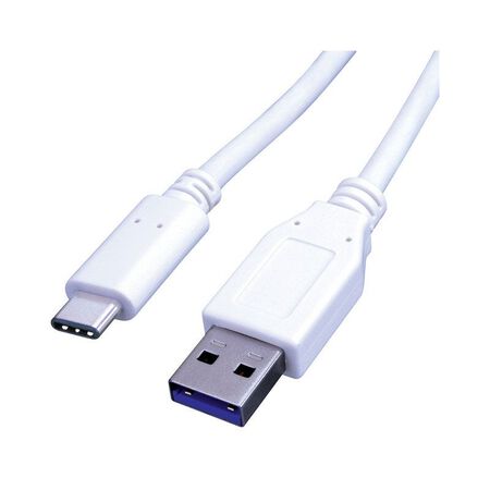 Monster 3 ft. L White USB Cable