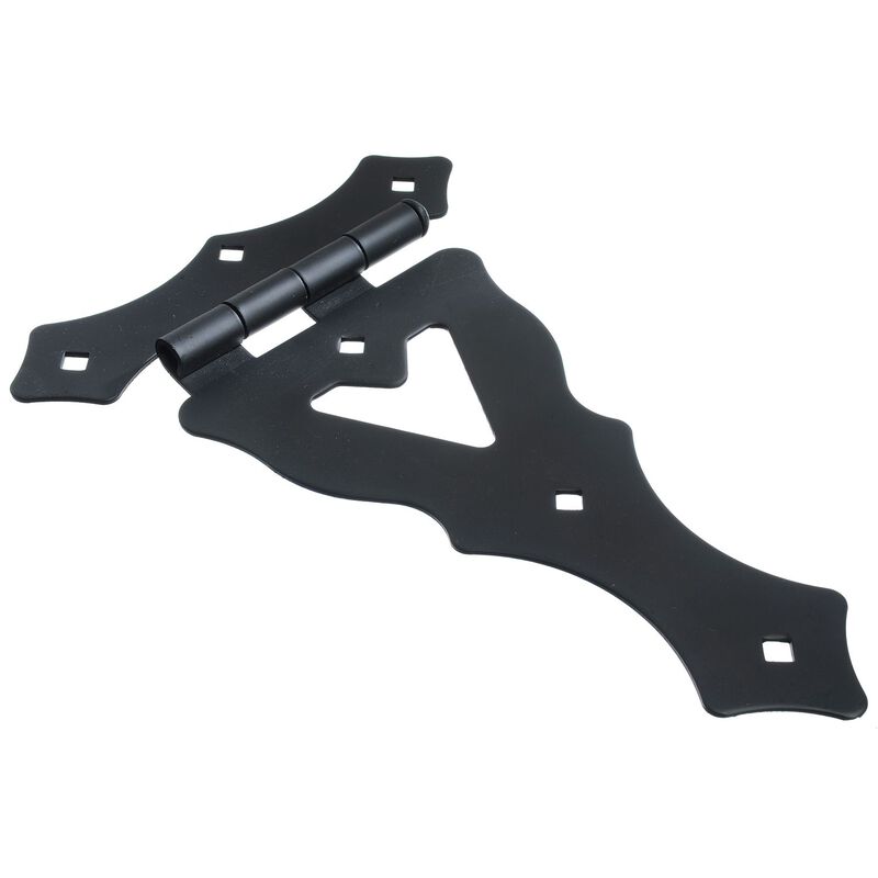 Ace 10 in. H Heavy Duty Ornamental T Hinge 10 in. Black Stine Home