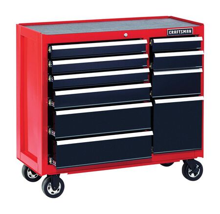 Craftsman 10 drawer Rolling Tool Cabinet 39-1/2 in. H x 41 in. W x 18 in. D