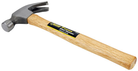 Steel Grip 7 oz Smooth Face Claw Hammer Wood Handle