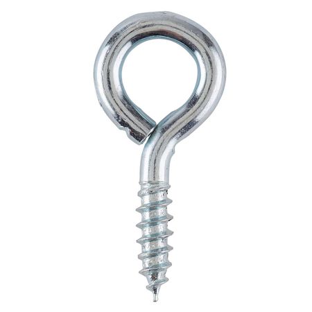 Ace 3/16 in. D X 1-1/2 in. L Zinc-Plated Steel Screw Eye 75 lb. cap. 5 pk