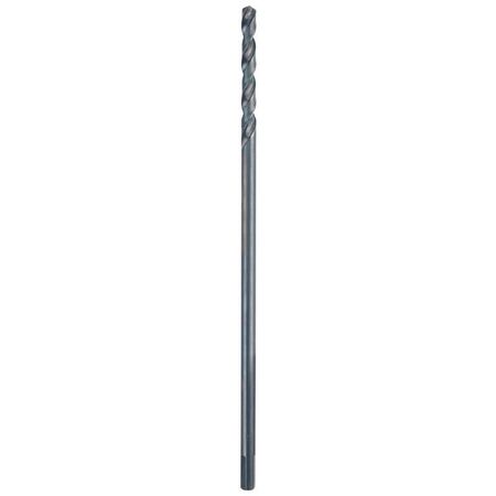 Milwaukee 3/8 in. X 12 in. L Aircraft Length Drill Bit 3-Flat Shank 1 pc
