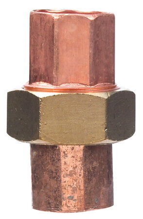 Nibco 3/4 in. Sweat X 3/4 in. D Sweat Copper Union 1 pk