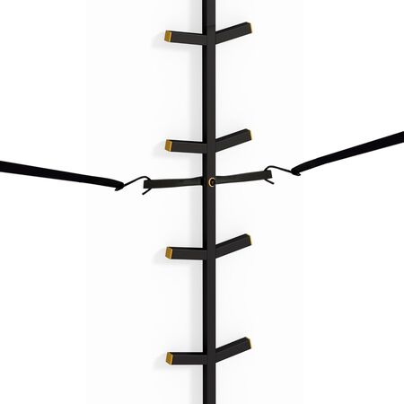 Muddy Outdoors Quick-Stick XL Climbing Sticks for Tree Climbing - 20 in. Tall 5 Sections 48 in. Height Per Section, Black