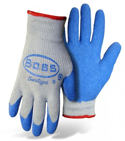 Glove Knit Latex Palm M Dbl Di