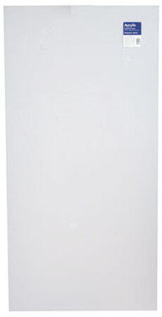 Plaskolite Optix Acrylic Prismatic Lighting Panel White 47-3/4 in. H x 23-3/4 in. W