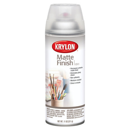 Krylon Matte Finish Clear Finish Spray Coating 11 oz