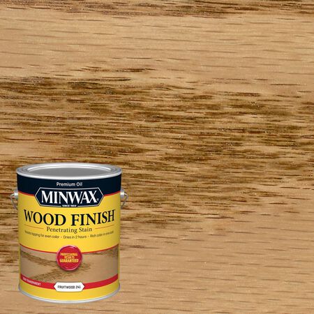 Minwax Wood Finish Semi-Transparent Fruitwood Oil-Based Penetrating Wood Stain 1 gal