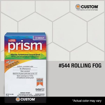 Custom Building Products Prism Rolling Fog 17 lb. Ultimate Performance Grout