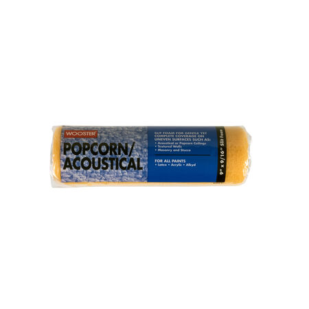 Wooster Popcorn/Acoustical Foam 9 in. W X 9/16 in. Paint Roller Cover 1 pk