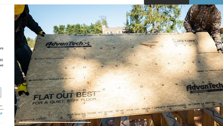 Osb 3/4in. Tg Advantech (48 x 96 x 23/32)