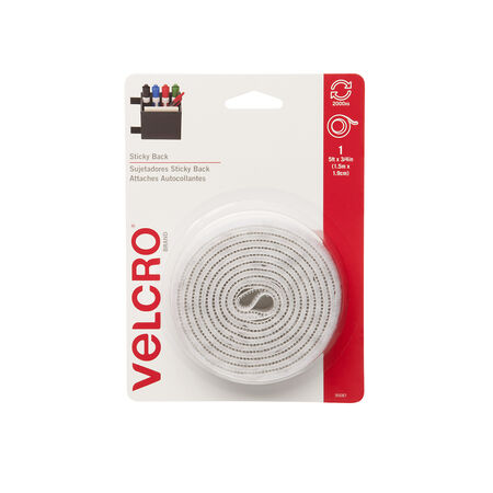 Velcro Medium Fastener Sticky 60 in. L 1 pk