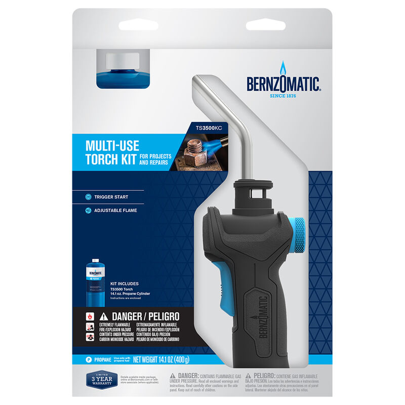 Bernzomatic 14.1 oz Basic Torch Kit Steel 2 pc Stine Home + Yard