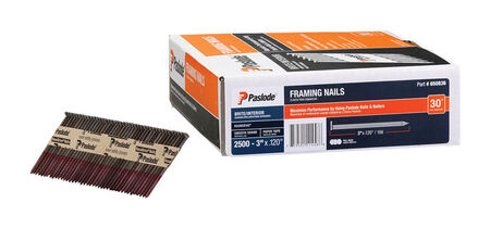 Paslode Framing Nail 3 in. x 0.120 in. Smooth 2 500/Box