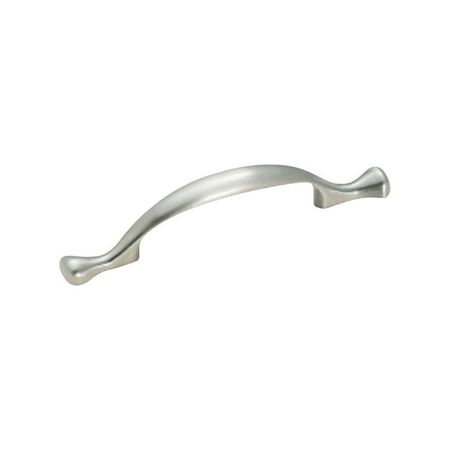 Amerock Cabinet Pull 3 in. Satin Nickel Silver 1 pk