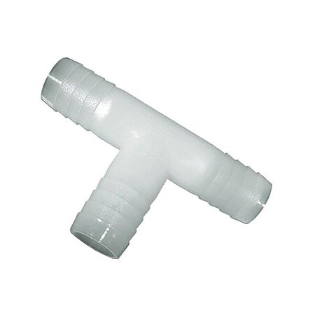 Green Leaf 1/8 in. Barb X 1/8 in. D Barb Nylon Tee 1 pk