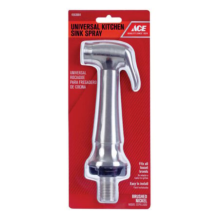 Ace For Universal Brushed Nickel Kitchen Faucet Sprayer
