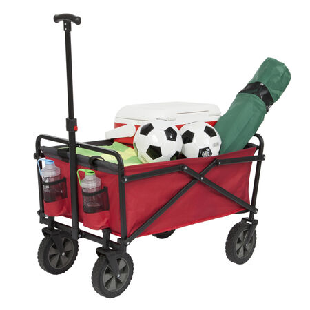 Seina Road Warrior Polyester Fabric Utility Cart 3.6 ft³
