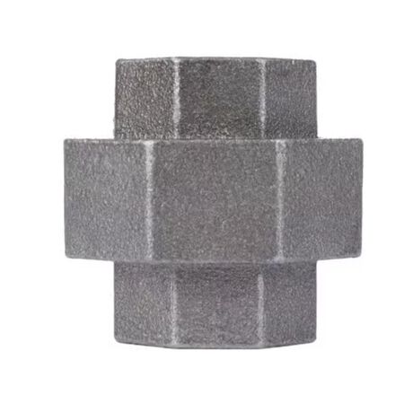 STZ Industries 1-1/4 in. FIP each x 1-1/4 in. D FIP Black Malleable Iron Union